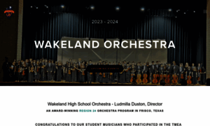 Wakelandorchestra.com thumbnail