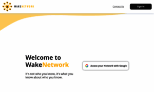 Wakenetwork.wfu.edu thumbnail
