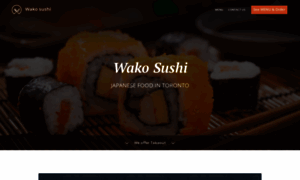 Wakosushi.ca thumbnail