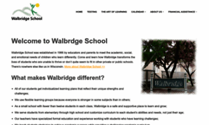 Walbridgeschool.org thumbnail