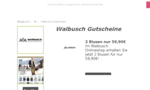 Walbusch.gutscheincodes.de thumbnail