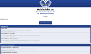 Waldhof-forum.de thumbnail