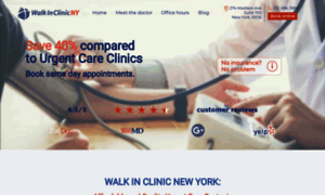 Walk-in-clinic-ny.com thumbnail