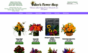 Walkersflowershop.com thumbnail