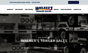 Walkerstrailersalesllc.com thumbnail