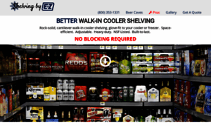 Walkincooler-shelving.com thumbnail