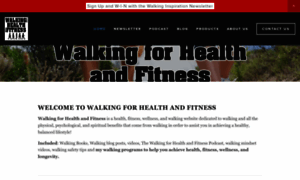 Walkingforhealthandfitness.com thumbnail