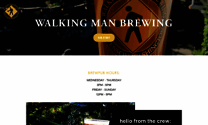 Walkingmanbeer.com thumbnail