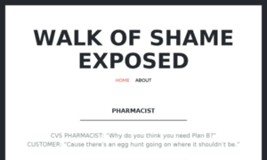 Walkofshameexposed.com thumbnail