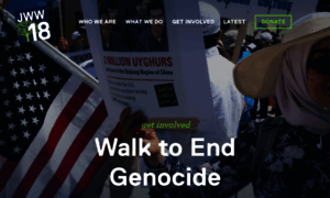 Walktoendgenocide.org thumbnail