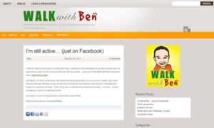 Walkwithben.com thumbnail