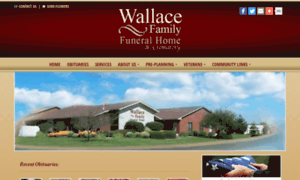 Wallacefamilyfuneralhome.com thumbnail