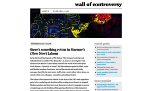 Wallofcontroversy.wordpress.com thumbnail