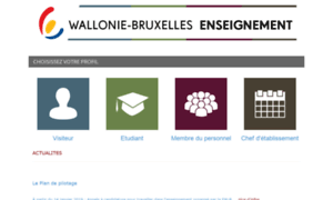 Wallonie-bruxelles-enseignement.be thumbnail