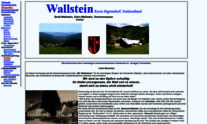 Wallstein-sudetenland.de thumbnail