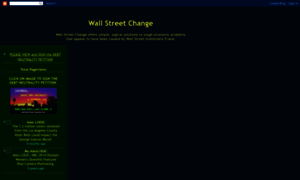 Wallstreetchange.blogspot.com thumbnail