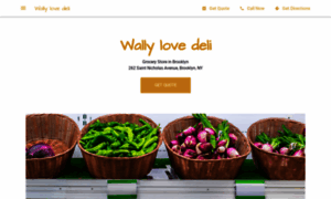 Wally-love-deli.business.site thumbnail