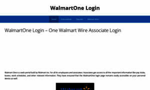 Walmartone.me thumbnail