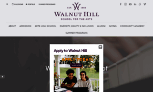 Walnuthillarts.org thumbnail