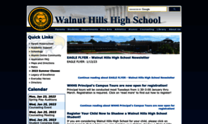 Walnuthillseagles.com thumbnail
