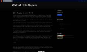 Walnuthillssoccer.blogspot.com thumbnail