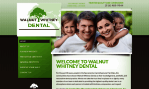 Walnutwhitneydental.com thumbnail