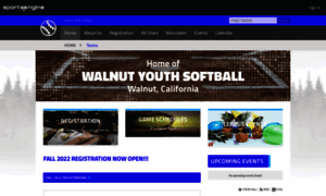 Walnutyouthsoftball.org thumbnail