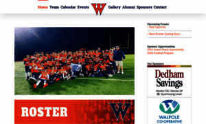 Walpolehighfootball.com thumbnail