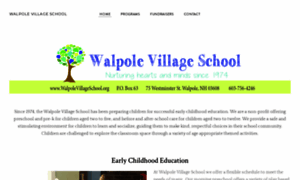 Walpolevillageschool.org thumbnail
