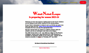 Walsall-netball-league.co.uk thumbnail