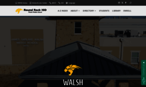 Walsh.roundrockisd.org thumbnail