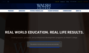 Walshcollege.edu thumbnail