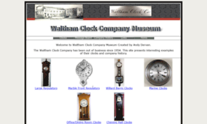 Walthamclockcompanymuseum.com thumbnail