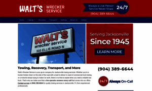 Waltswreckerservice.com thumbnail