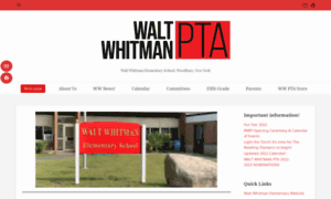 Waltwhitmanpta.org thumbnail