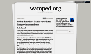 Wamped.org thumbnail