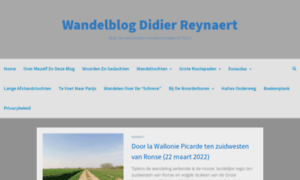 Wandelblogdidierreynaert.be thumbnail