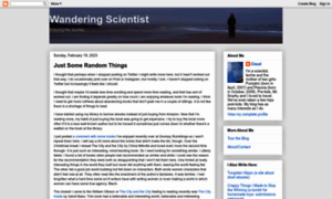 Wandering-scientist.com thumbnail