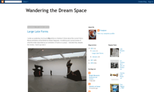 Wandering-the-dream-space.blogspot.com thumbnail