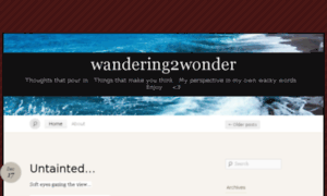 Wandering2wonder.wordpress.com thumbnail