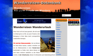 Wanderreisendatenbank.de thumbnail