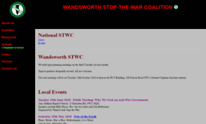 Wandsworth-stopwar.org.uk thumbnail