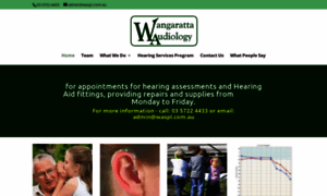 Wangarattahearing.com.au thumbnail