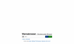 Wannabrowser.de thumbnail