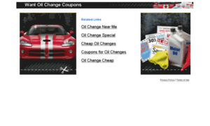 Want-oilchangecoupons.net thumbnail