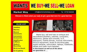Wants-marketway.co.uk thumbnail