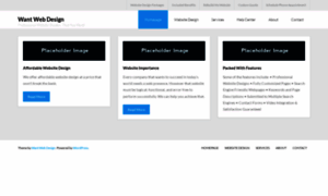 Wantwebdesign.com thumbnail