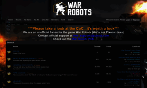 War-robots-forum.freeforums.net thumbnail