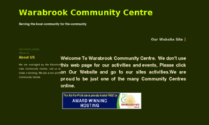 Warabrook-community-centre.com thumbnail