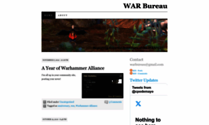Warbureau.wordpress.com thumbnail